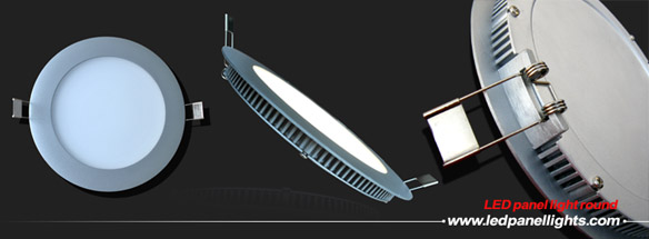 LED panel light round